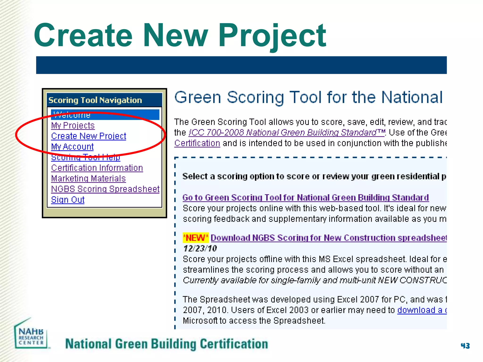 Create New Project




                     43
 