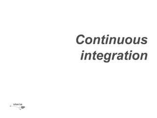 Continuousintegration
