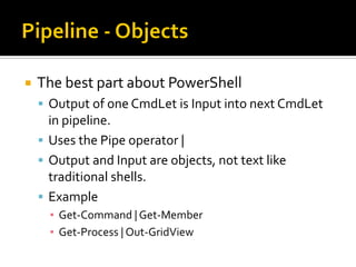 Introduction to PowerShell | PDF