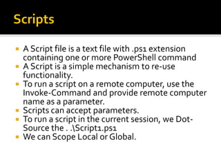 Introduction to PowerShell | PDF