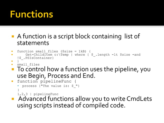 Introduction to PowerShell | PDF