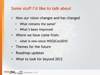 Some stuff I’d like to talk aboutHow our vision changes and has changed