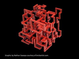 Graphic by Nathan Sawaya courtesy of brickartist.com
 