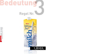 Bedeutung
            3
    Regel Nr.




            1,20 €/L
 