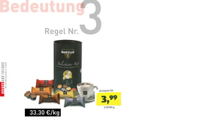 Bedeutung
       Regel Nr.3
   33.30 €/kg
 