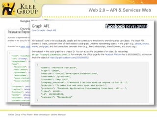 Web 2.0 – API & Services Web




© Klee Group  Prez Flash  Web sémantique  Jérôme Mainaud
 