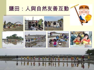 鹽田：人與自然友善互動 