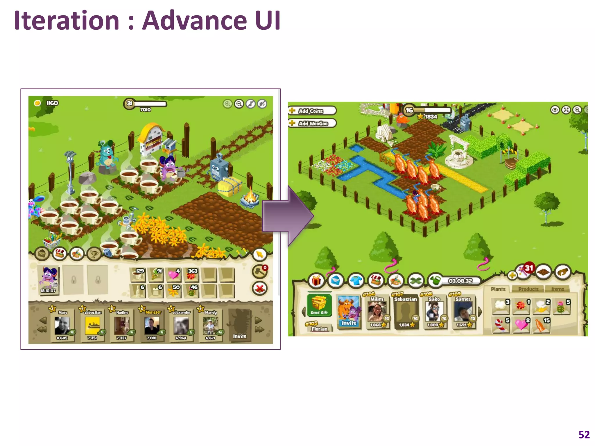 Iteration : Advance UI




                         52
 