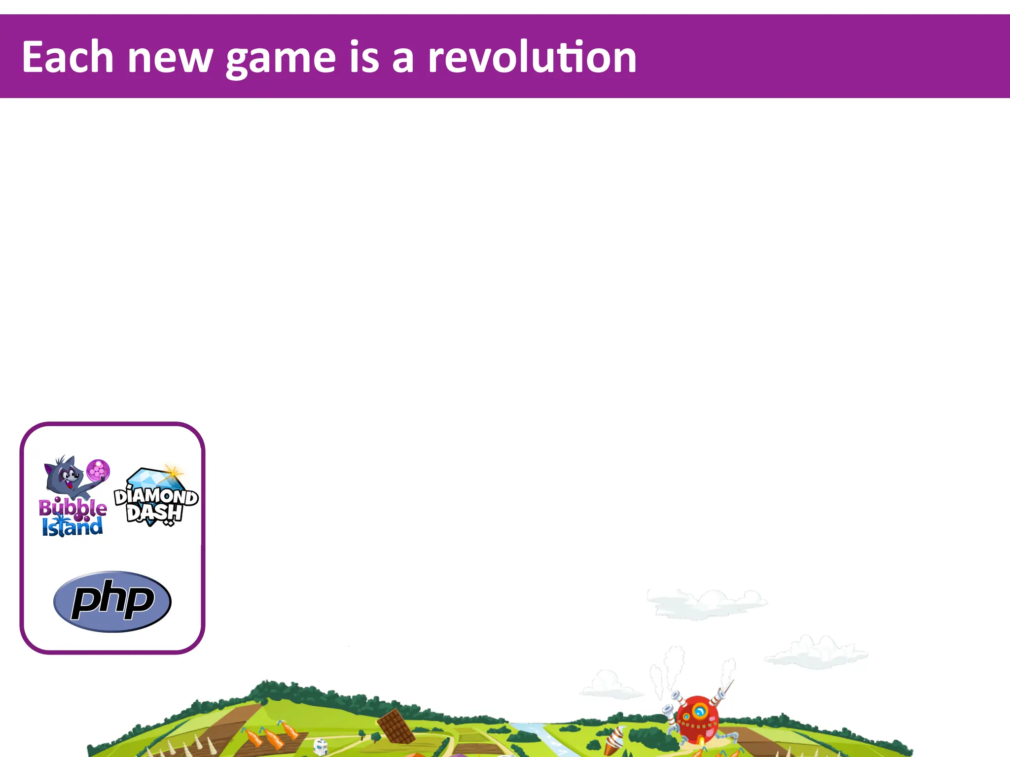 Each  new  game  is  a  revoluKon
 