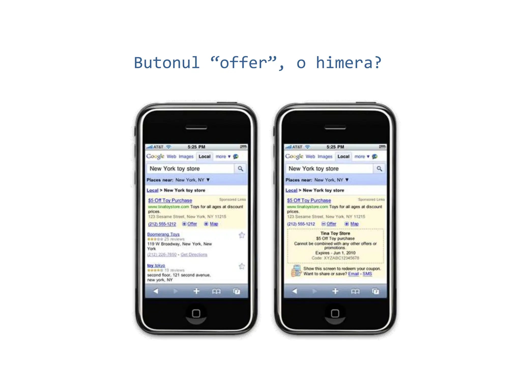 Butonul “offer”, o himera?
 