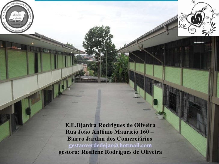 Rua João Rodrigues De Oliveira XXXVI Fórum da Conspiração Mineira pela Educação