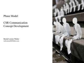 Phase Model

CSR Communication
Concept Development



Bernd Lorenz Walter
welcome@BLWalter.com
 