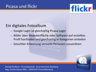 Social NetworksDetaillierte Bewerberinfo Google (Suchmaschinen)