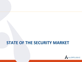 STATE OF THE SECURITY MARKET
 