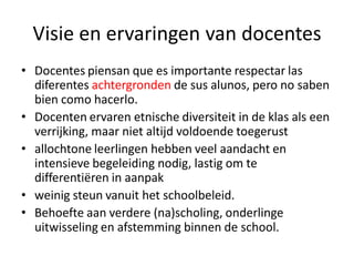 Diferentes escuelas
• Libertad de elección de escuela
• Libertad de creación de escuelas
– Por religión
– Por pedagogía/didactica
– Por visión al mundo/sociedad
• …
 