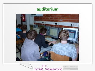 auditorium
 