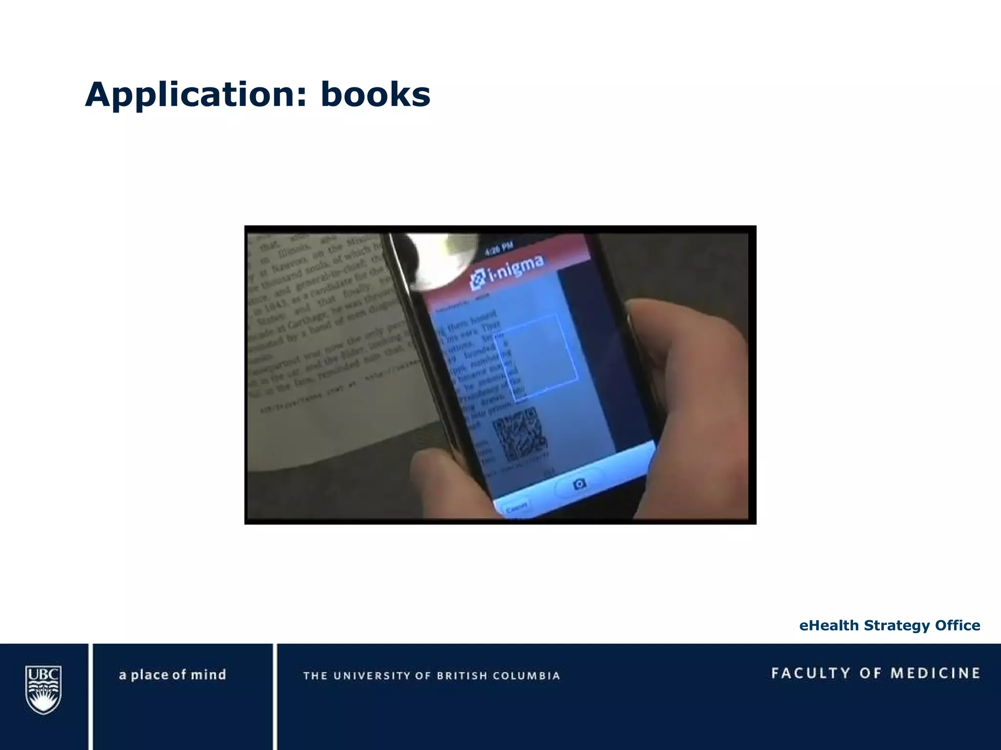 Application: books 
