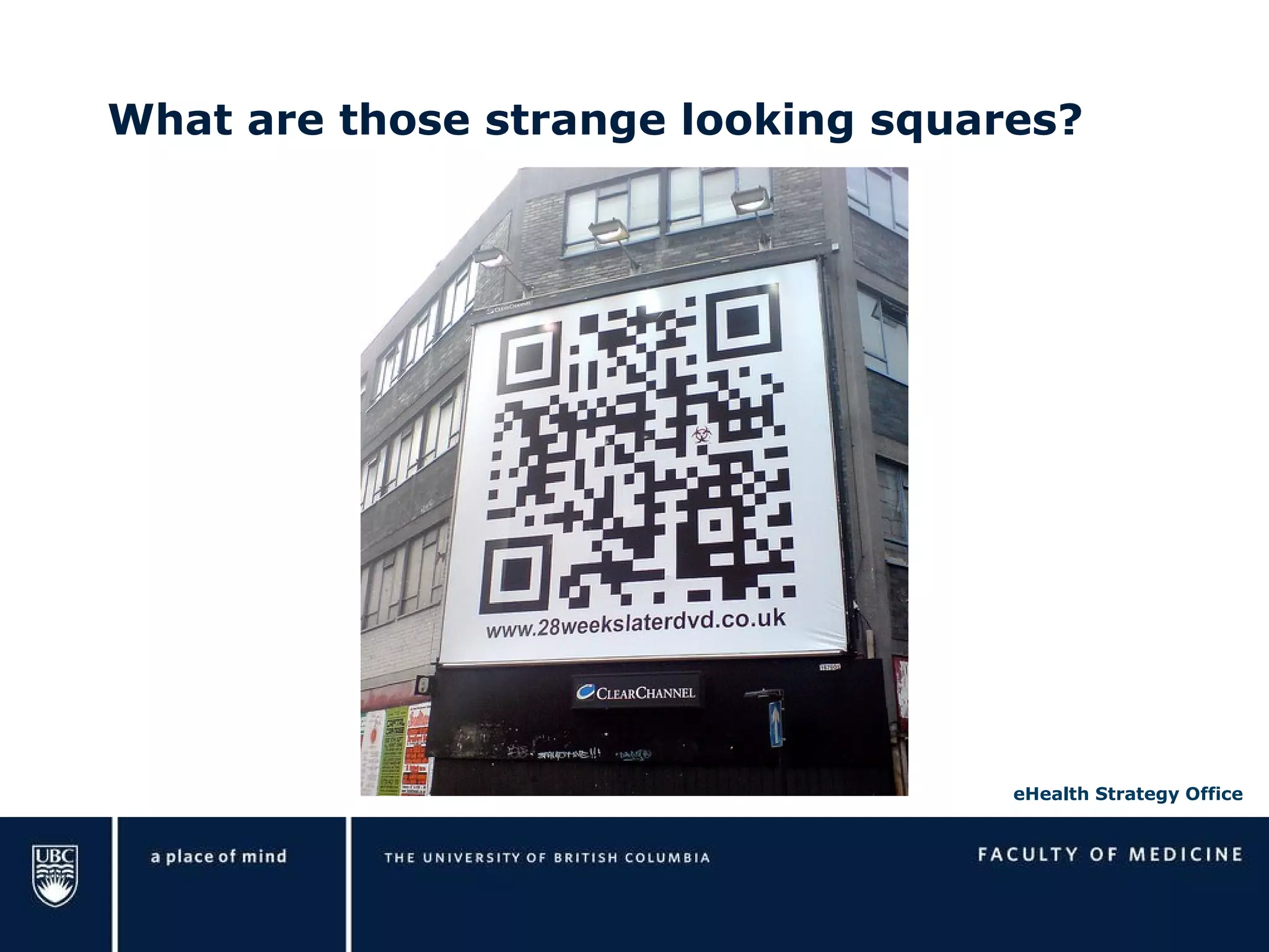 What are those strange looking squares? 