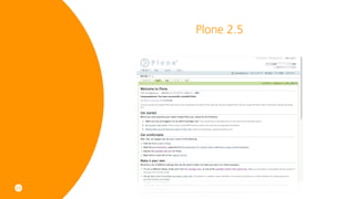 Plone 2.5




22
 