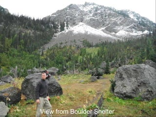 View from Boulder Shelter 