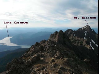 Mt. Ellinor Lake Cushman 