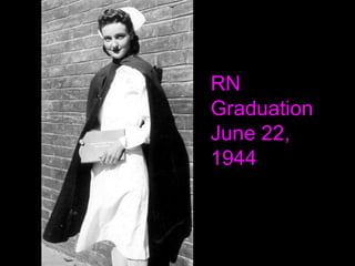 RN Graduation June 22, 1944 