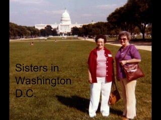 Sisters in Washington D.C. 