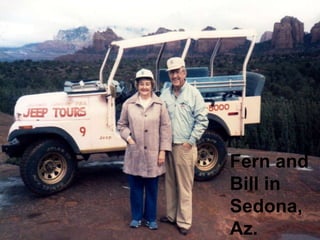 Fern and Bill in Sedona, Az.   