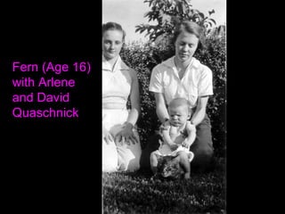 Fern (Age 16) with Arlene and David Quaschnick 