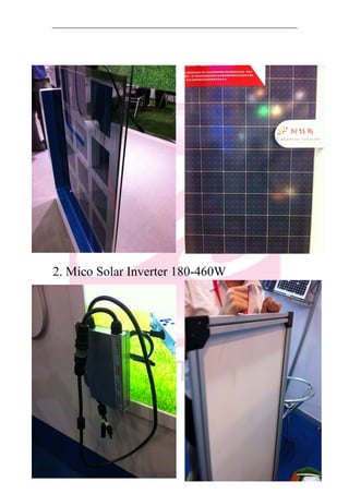 2. Mico Solar Inverter 180-460W
 