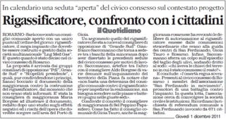 Il Quotidiano della Calabria dell'1/12/2011