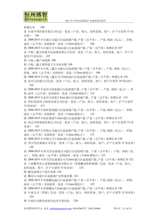 2011年中国光伏玻璃产业深度研究报告