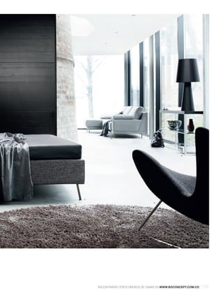 2.




                 5.




                                                         4.




     1.
                                          3.




          ENCONTRARÁS OTROS DISEÑOS DE CAMAS EN WWW.BOCONCEPT.COM.CO   l 137
 