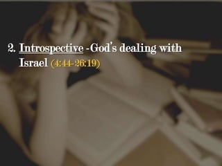 20 and that you may love the LORD your God, listen to his voice, and hold fast to him. For the LORD is your life, and he will give you many years in the land he swore to give to your fathers, Abraham, Isaac and Jacob.Key word: Covenant