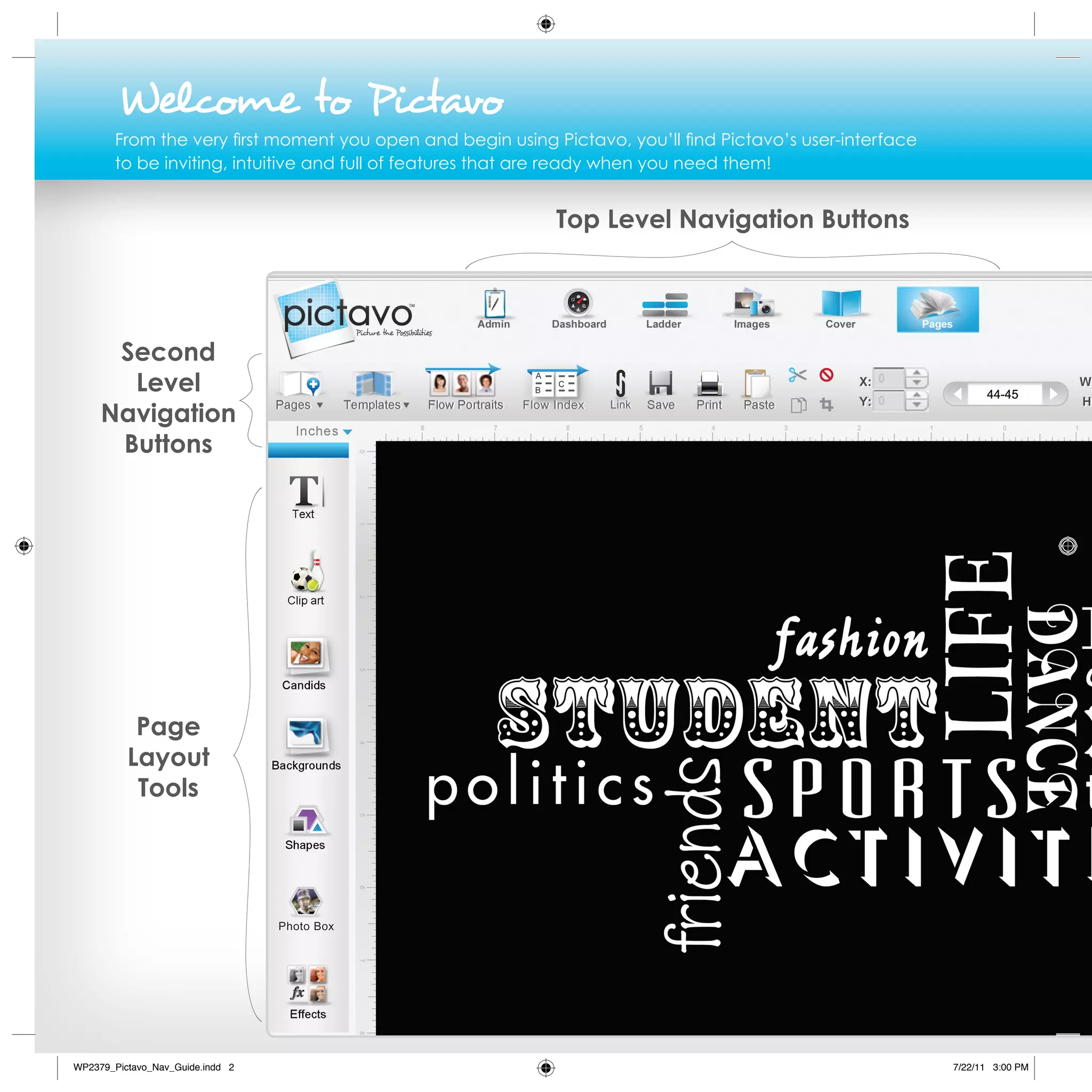 Pictavo Yearbook Software Guide PDF
