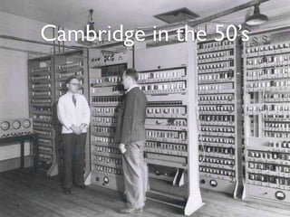 Cambridge in the 50’s
 