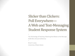 Mission Accomplished!Introduced a New Concept