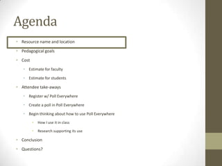 Initiated Critical Thinking about a ScenarioAnimoto: http://animoto.com/