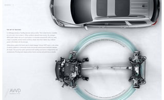 pErformANcE / 16




    t h E A r t o f t r A c t i o N.

    In challenging situations, handling becomes utterly priceless. that’s where enclave’s available
    all-wheel drIve (awd)      comes in. when conditions demand more traction, the intelligent
    awd system doesn’t ask you to push buttons. It’s activated automatically when you need
    it most. It constantly monitors traction at all four wheels, and when it detects slip, it delivers                                                                  ss   , sENds poWEr to W
                                                                                                                                                               o   N Lo                         hEE
                                                                                                                                                                                                    L              s W
    power to the wheels with the best grip.                                                                                                            A   cti                                                         ith
                                                                                                                                             tr                                                                              th
                                                                                                                                          Es                                                                                        E
                                                                                                                                     Ns                                                                                                 m
                                                                                                                                sE                                                                                                          o
                                                                                                                                                                                                                                                st
    unlike passive systems that merely react to wheel slippage, enclave’s awd reads a wide variety                         Em                                                                                                                        g
                                                                                                                      st                                                                                                                                 ri
    of vehicle conditions to continuously monitor and provide optimal power distribution between              sy                                                                                                                                              p.


    all wheels. this proactive system optimizes both handling and traction independently and
    simultaneously. providing both slippery-surface traction and dry-road performance benefits.




          awd
                                                                                                         W                                                                                                                                                             .
                                                                                                             it                                                                                                                                                    k
                                                                                                                  h                                                                                                                                            c
                                                                                                                      o
                                                                                                                          ut                                                                                                                             bA
                                                                                                                                pu                                                                                                               to
                                                                                                                                                                                                                                             t
          ON-DEMAND SYSTEM                                                                                                           sh                                                                                                  N
                                                                                                                                          iN                                                                                    f   ro
                                                                                                                                               g
                                                                                                                                                   A                                                                       om
                                                                                                                                                       bu
                                                                                                                                                             tto                                                      fr
                                                                                                                                                                    N, p                                    sh   ifts
                                                                                                                                                                         oWE   r A u t o m At i c A L L y
 