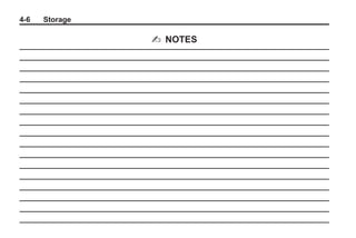 Black plate (6,1)Buick Enclave Owner Manual - 2011
4-6 Storage
2 NOTES
 