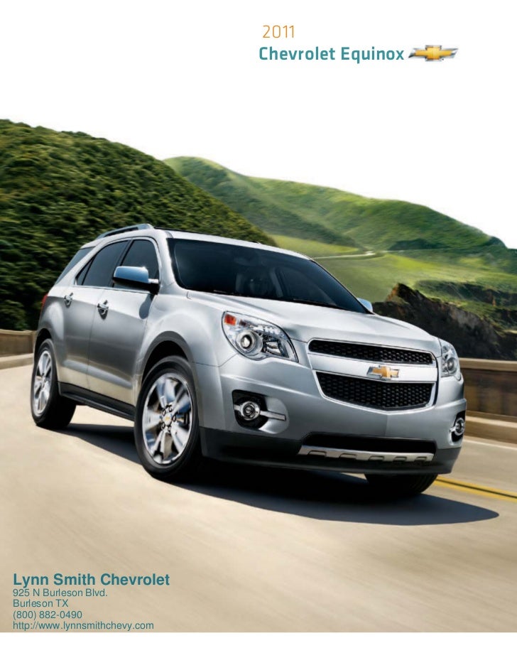 2011 Chevrolet Equinox Burleson TX Lynn Smith Chevrolet