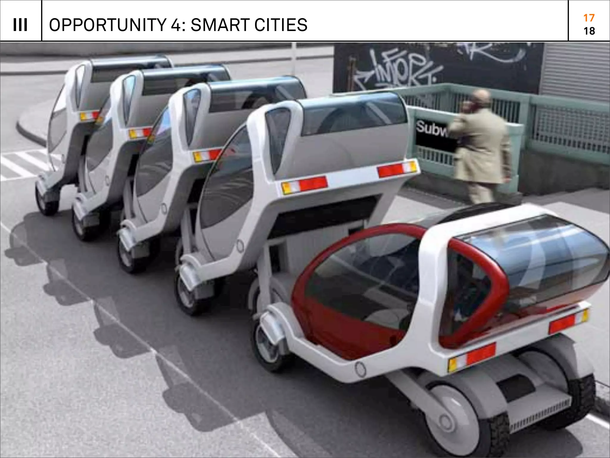 17
III   OPPORTUNITY 4: SMART CITIES   18
 