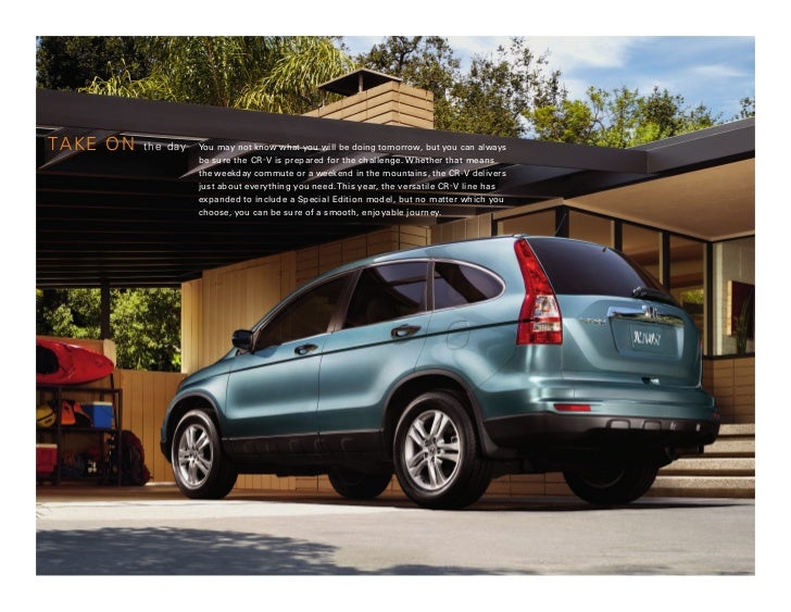 2011 Honda CR V Brochure By Neil Huffman Honda Louisville KY Clarks 