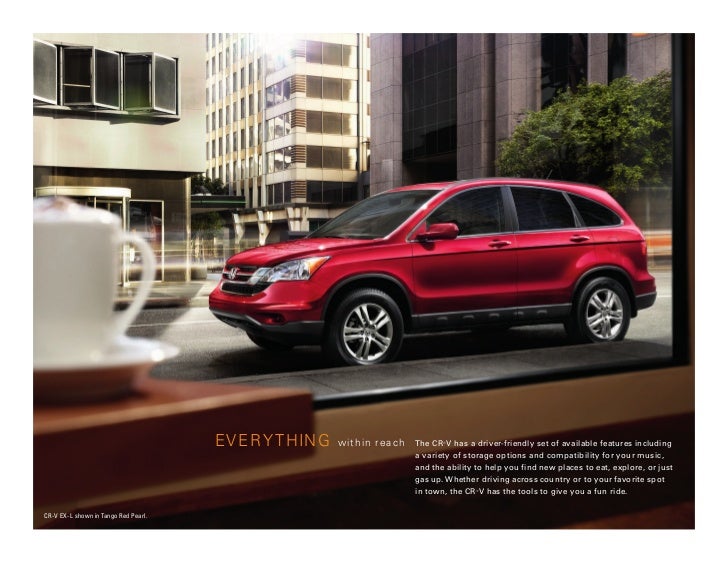 2011 Honda CR V Brochure By Neil Huffman Honda Louisville KY Clarks 
