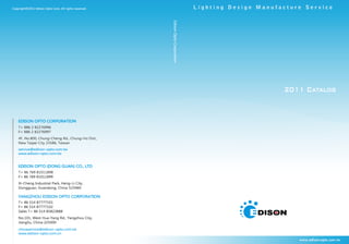 2011 edison catalog