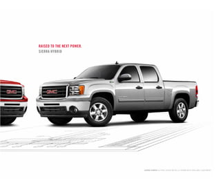 sierra hybrid IN pure silver metallic SHOWn WITH AVAILABLE EQUIPMENT
raised to the next power.
sierra hybrid
 