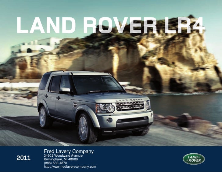 2011 Land Rover Lr4 Detroit Mi Fred Lavery Company