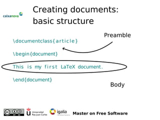 Editing documents with LaTeX | PDF