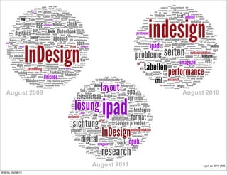 August 2009                  August 2010




                  August 2011         oyen.de 2011 | M6

KW So. 26/08/12
 