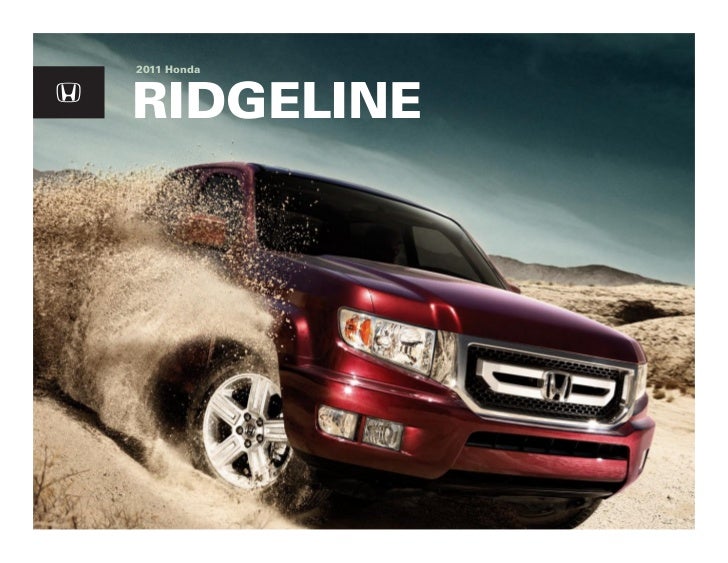 2011 Honda Ridgeline Brochure by Neil Huffman Honda ...